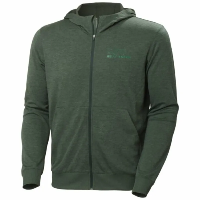 Helly Hansen Men's Tech Lite Zip Hoodie in Darkest Spruce